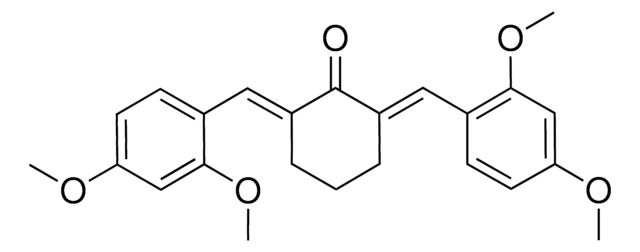 2,6-BIS(2,4-DIMETHOXYBENZYLIDENE)-1-CYCLOHEXANONE AldrichCPR