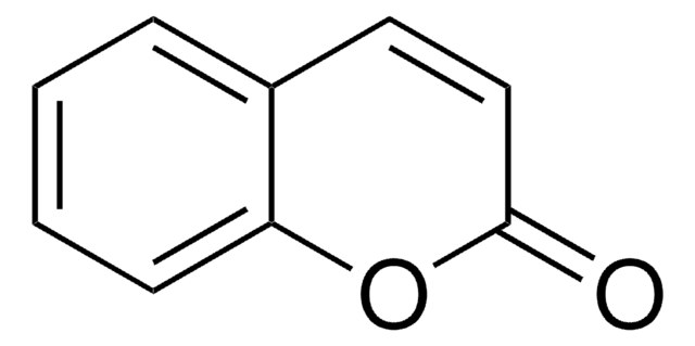 Coumarin certified reference material, TraceCERT&#174;, Manufactured by: Sigma-Aldrich Production GmbH, Switzerland