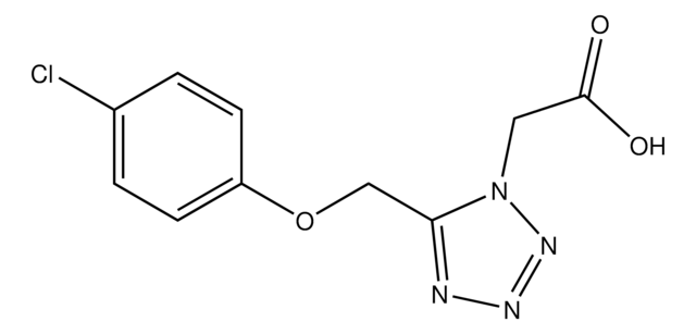 2-(5-((4-Chlorophenoxy)methyl)-1H-tetrazol-1-yl)acetic acid