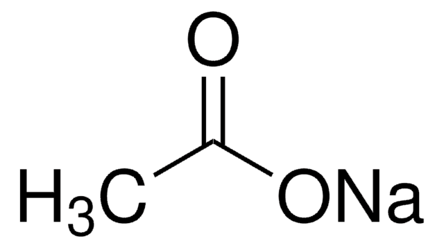 Sodium acetate meets USP testing specifications, anhydrous