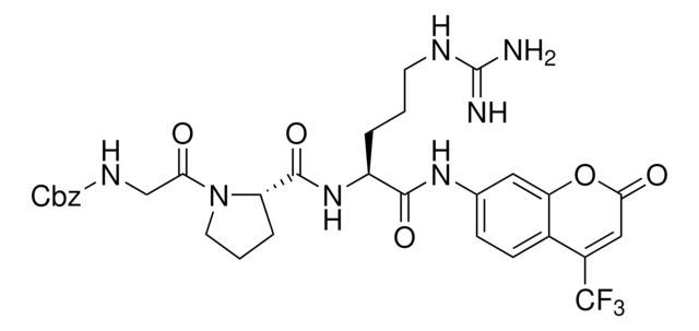 Z-Gly-Pro-Arg 7-amido-4-trifluoromethylcoumarin trifluoroacetate salt &#8805;95% (HPLC), powder