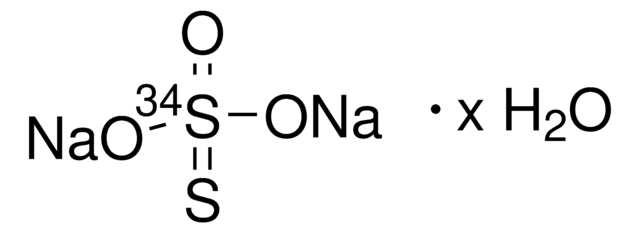 Sodium thio-34S-sulfate hydrate 95 atom % 34S, 97% (CP)