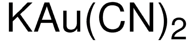 Potassium dicyanoaurate(I) 99.95% trace metals basis