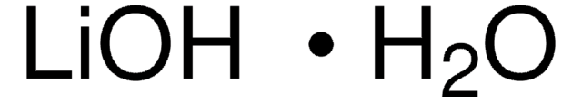 Lithium hydroxide monohydrate BioUltra, &#8805;99.0% (T)