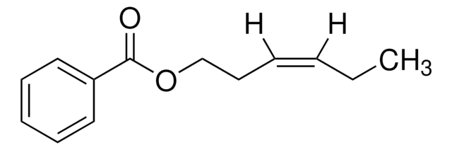 cis-3-Hexenyl benzoate &#8805;97%, stabilized, FG