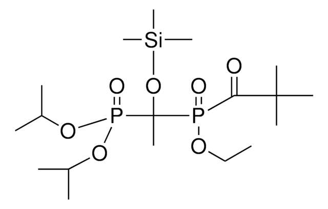 DIISOPROPYL 1-[(2,2-DIMETHYLPROPANOYL)(ETHOXY)PHOSPHORYL]-1-[(TRIMETHYLSILYL)OXY]ETHYLPHOSPHONATE AldrichCPR