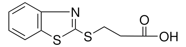3-(2-BENZOTHIAZOLYLTHIO)-PROPIONIC ACID AldrichCPR