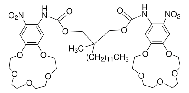 Potassium ionophore III for ion-selective electrodes, Selectophore&#8482;, function tested