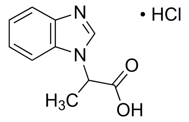 2-(1H-Benzimidazol-1-yl)propanoic acid hydrochloride AldrichCPR