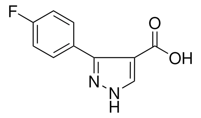 3-(4-FLUOROPHENYL)-1H-PYRAZOLE-4-CARBOXYLIC ACID AldrichCPR