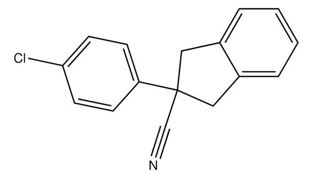 2-(4-Chlorophenyl)-2,3-dihydro-1H-indene-2-carbonitrile
