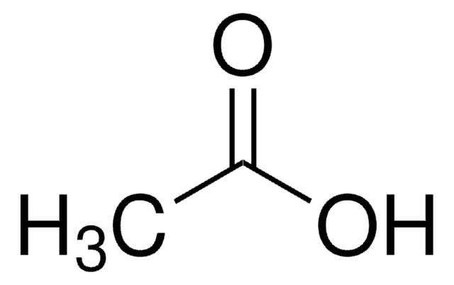 Acetic acid glacial, puriss., meets analytical specification of Ph. Eur., BP, USP, FCC, 99.8-100.5%