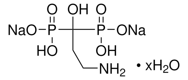 Pamidronate disodium salt hydrate &#8805;95% (NMR), solid