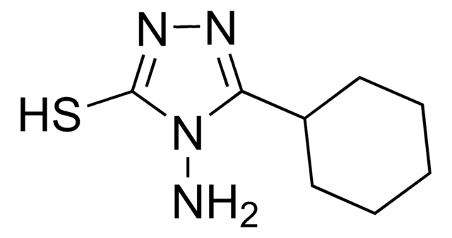 4-Amino-5-cyclohexyl-4H-1,2,4-triazol-3-yl hydrosulfide AldrichCPR