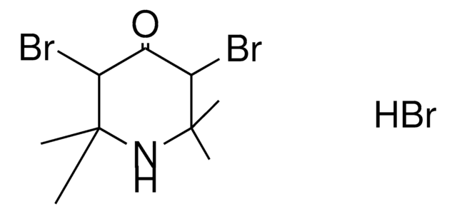 3,5-DIBROMO-2,2,6,6-TETRAMETHYL-PIPERIDIN-4-ONE, HYDROBROMIDE AldrichCPR