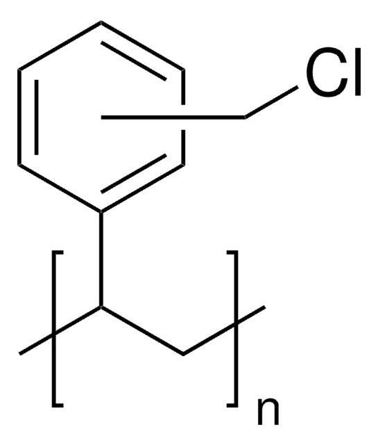 Poly(vinylbenzyl chloride), 60/40 mixture of 3- and 4-isomers average Mn ~55,000, average Mw ~100,000 by GPC/MALLS, powder