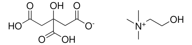 Choline dihydrogencitrate salt &#8805;98%