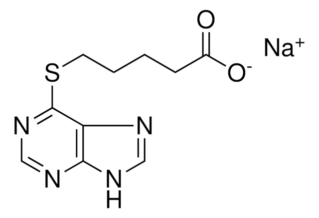 SODIUM 5-(9H-PURIN-6-YLTHIO)PENTANOATE AldrichCPR