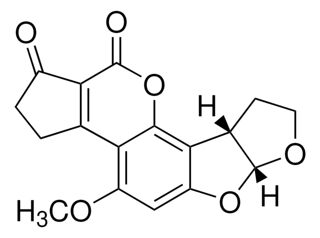 Aflatoxin B2 solution certified reference material, 3&#160;&#956;g/mL in benzene:acetonitrile (98:2), ampule of 1&#160;mL