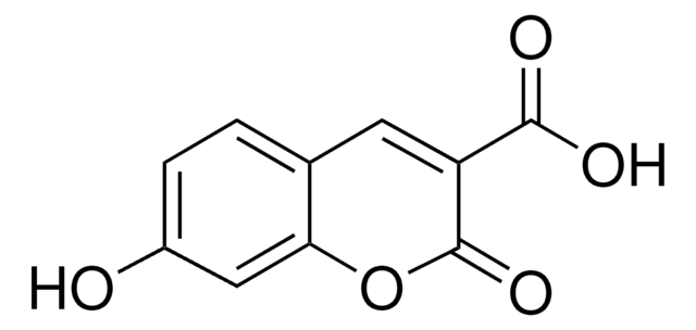 7-Hydroxycoumarin-3-carboxylic acid suitable for fluorescence, &#8805;98.0% (capillary electrophoresis)