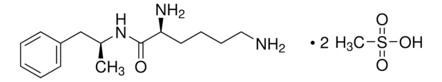 Lisdexamfetamine dimesylate solution 1.0&#160;mg/mL in methanol (as free base), ampule of 1&#160;mL, certified reference material, Cerilliant&#174;