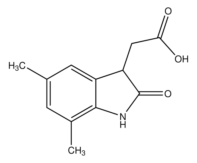 (5,7-Dimethyl-2-oxo-2,3-dihydro-1H-indol-3-yl)acetic acid AldrichCPR