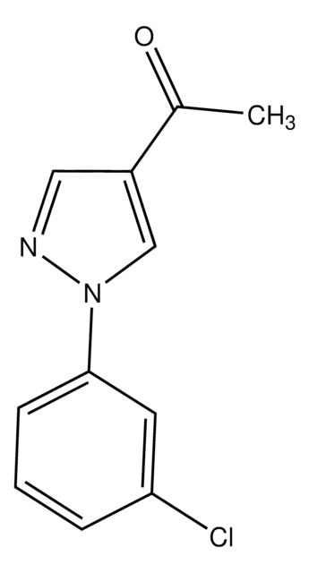 1-[1-(3-Chlorophenyl)-1H-pyrazol-4-yl]ethanone AldrichCPR