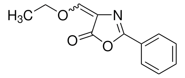 4-Ethoxymethylene-2-phenyl-2-oxazolin-5-one purified by recrystallization