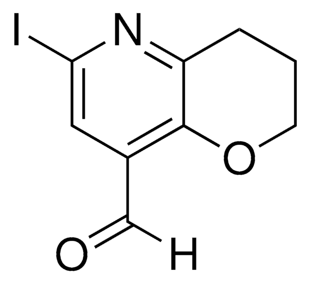 6-Iodo-3,4-dihydro-2H-pyrano[3,2-b]pyridine-8-carbaldehyde AldrichCPR