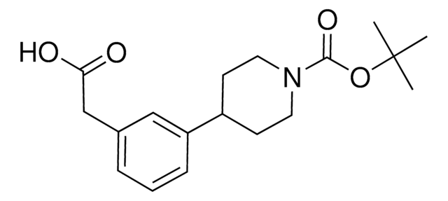 2-(3-(1-(tert-butoxycarbonyl)piperidin-4-yl)phenyl)acetic acid