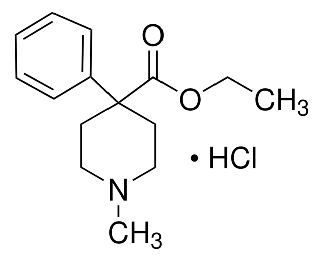 Meperidine hydrochloride certified reference material, pharmaceutical secondary standard