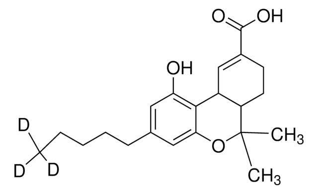 (±)-11-nor-9-Carboxy-&#916;9-THC-D3 solution 1.0&#160;mg/mL in methanol, ampule of 1&#160;mL, certified reference material, Cerilliant&#174;