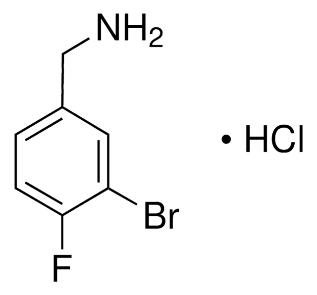 3-Bromo-4-fluorobenzylamine hydrochloride AldrichCPR