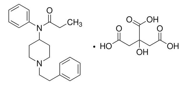 Fentanyl Citrate certified reference material, pharmaceutical secondary standard