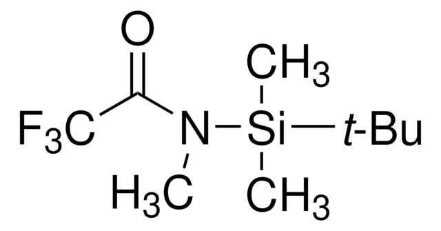 N-tert-Butyldimethylsilyl-N-methyltrifluoroacetamide with 1% tert-Butyldimethylchlorosilane for GC derivatization, LiChropur&#8482;, &#8805;95.0% (GC)