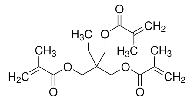 Trimethylolpropane trimethacrylate contains 250&#160;ppm monomethyl ether hydroquinone as inhibitor, technical grade