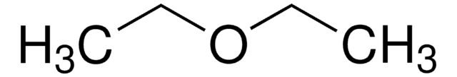 Diethyl ether puriss., contains ~5&#160;mg/L 2,6-di-tert.-butyl-4-methylphenol as stabilizer, meets analytical specification of Ph. Eur., BP, &#8805;99.5% (GC)