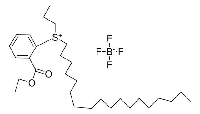 (2-(ETHOXYCARBONYL)PHENYL)OCTADECYLPROPYLSULFONIUM TETRAFLUOROBORATE AldrichCPR