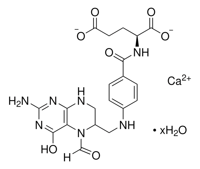 Folinic acid calcium salt hydrate analytical standard