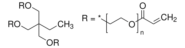 Trimethylolpropane ethoxylate triacrylate average Mn ~912