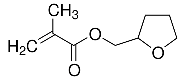 Tetrahydrofurfuryl methacrylate contains 75&#160;ppm HQ as inhibitor, 900&#160;ppm MEHQ as inhibitor, 97%