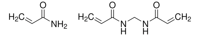 Acrylamide/Bis-acrylamide, 40% solution BioReagent, suitable for electrophoresis, 19:1