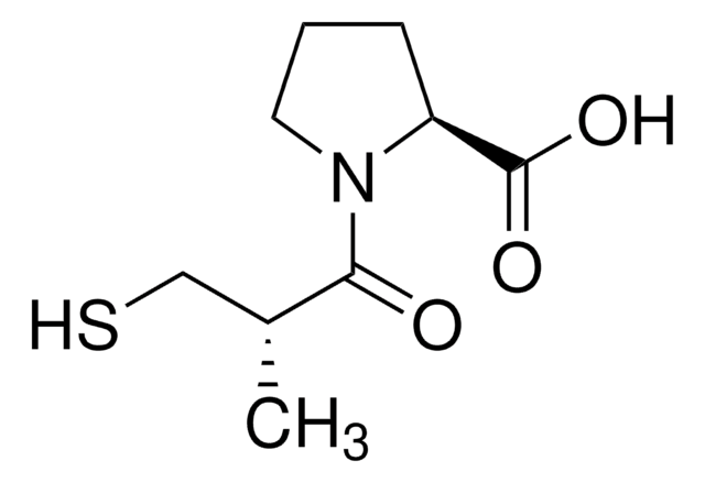 Captopril United States Pharmacopeia (USP) Reference Standard