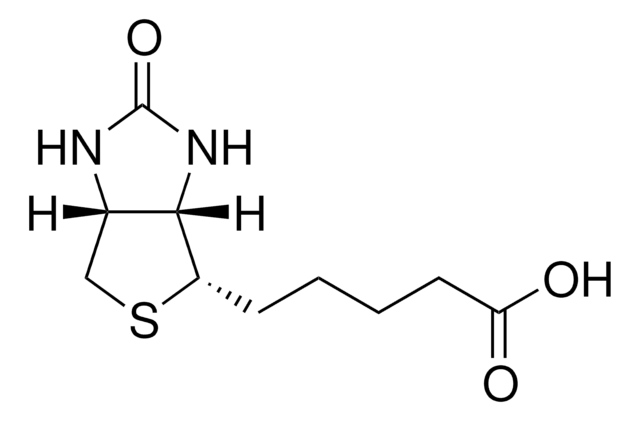 Biotin certified reference material, TraceCERT&#174;, Manufactured by: Sigma-Aldrich Production GmbH, Switzerland