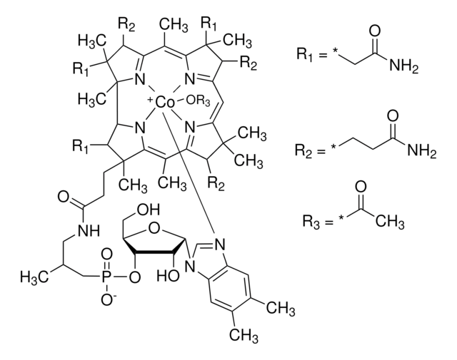 Hydroxocobalamin Acetate pharmaceutical secondary standard, certified reference material