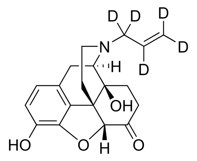 Naloxone-D5 solution 100&#160;&#956;g/mL in methanol, ampule of 1&#160;mL, certified reference material, Cerilliant&#174;