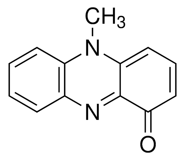 Pyocyanin, Ready Made Solution from Pseudomonas aeruginosa 5&#160;mg/mL in DMSO