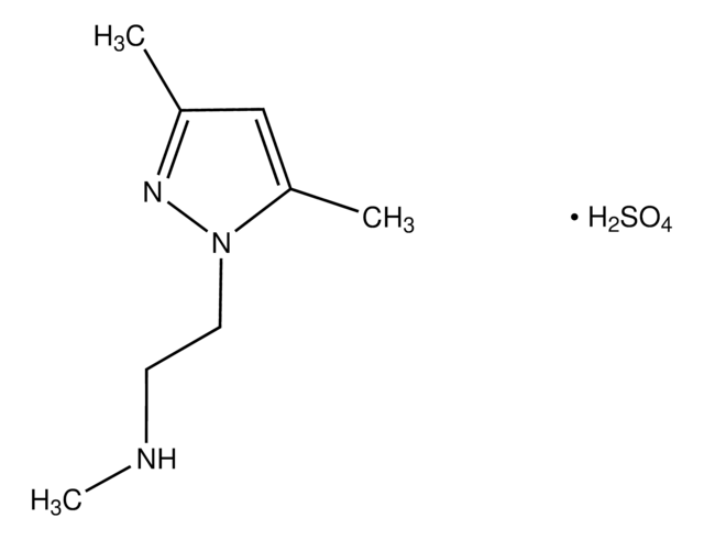 2-(3,5-Dimethyl-1H-pyrazol-1-yl)-N-methylethanamine sulfate AldrichCPR