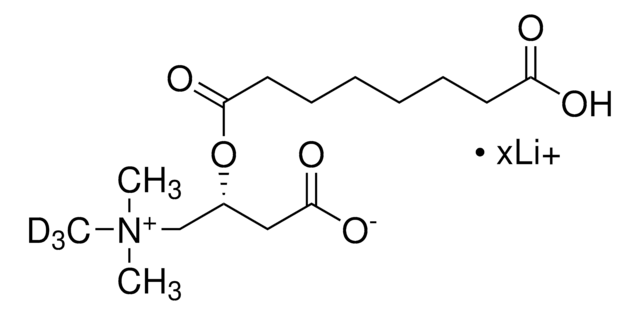 Suberoyl-L-carnitine-(N-methyl-d3) lithium salt analytical standard