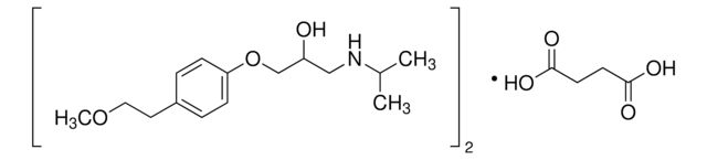 Metoprolol succinate United States Pharmacopeia (USP) Reference Standard